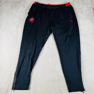 Wisconsin Badger Track Pants Men 2XLT Tall Under Armour  Football College‎ NCAA